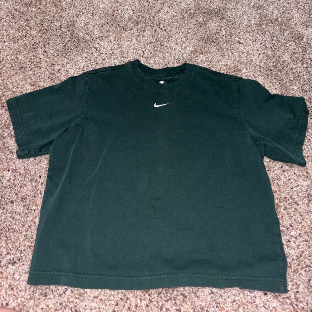 Nike Women’s Boxy Dark Green Tee